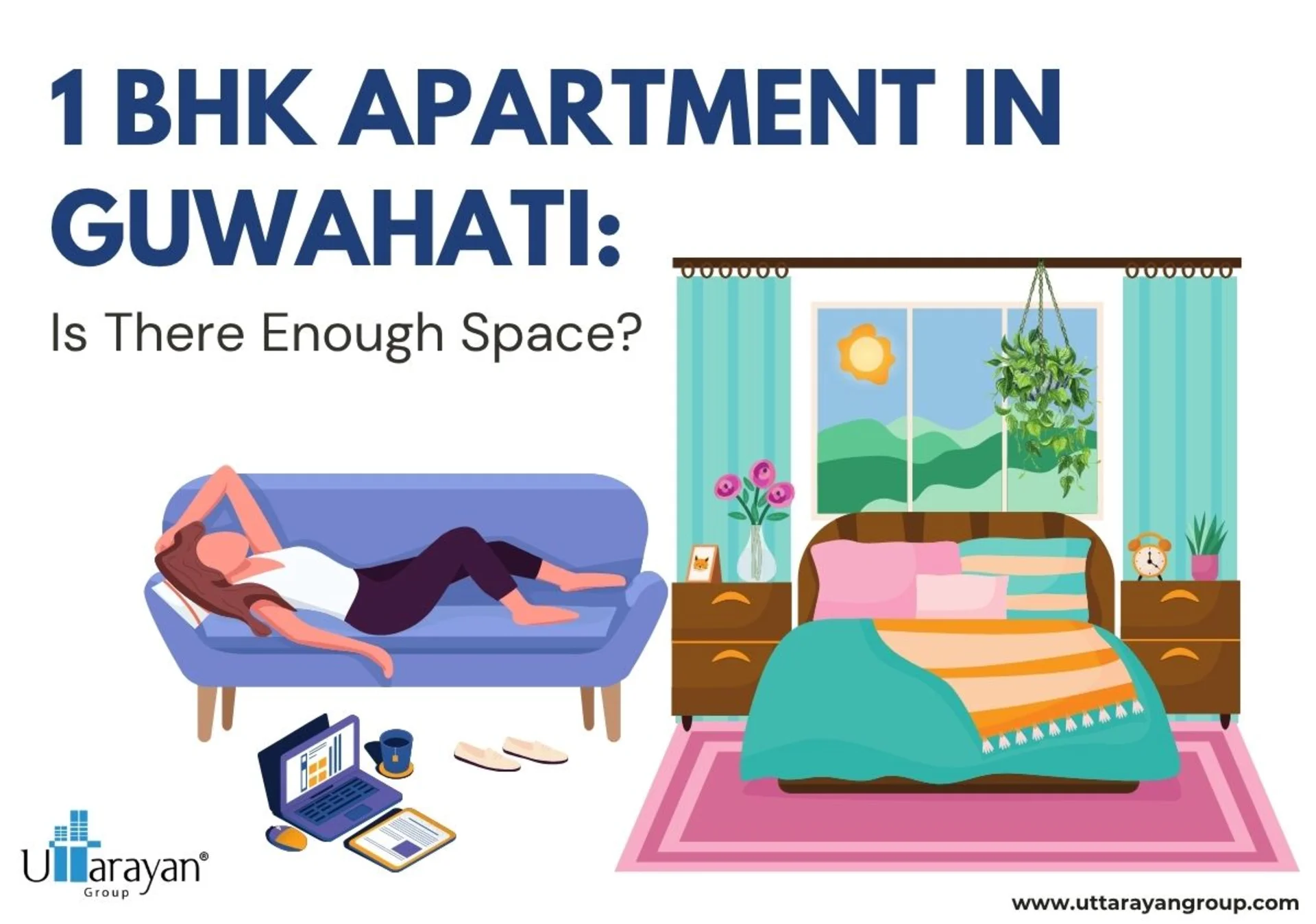 Is There Enough Space in a 1 BHK Apartment in Guwahati?